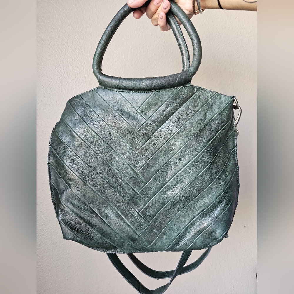 Latico Emerald Leather Purse Handbag